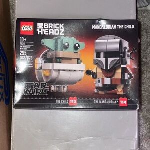 lego brick head 75317